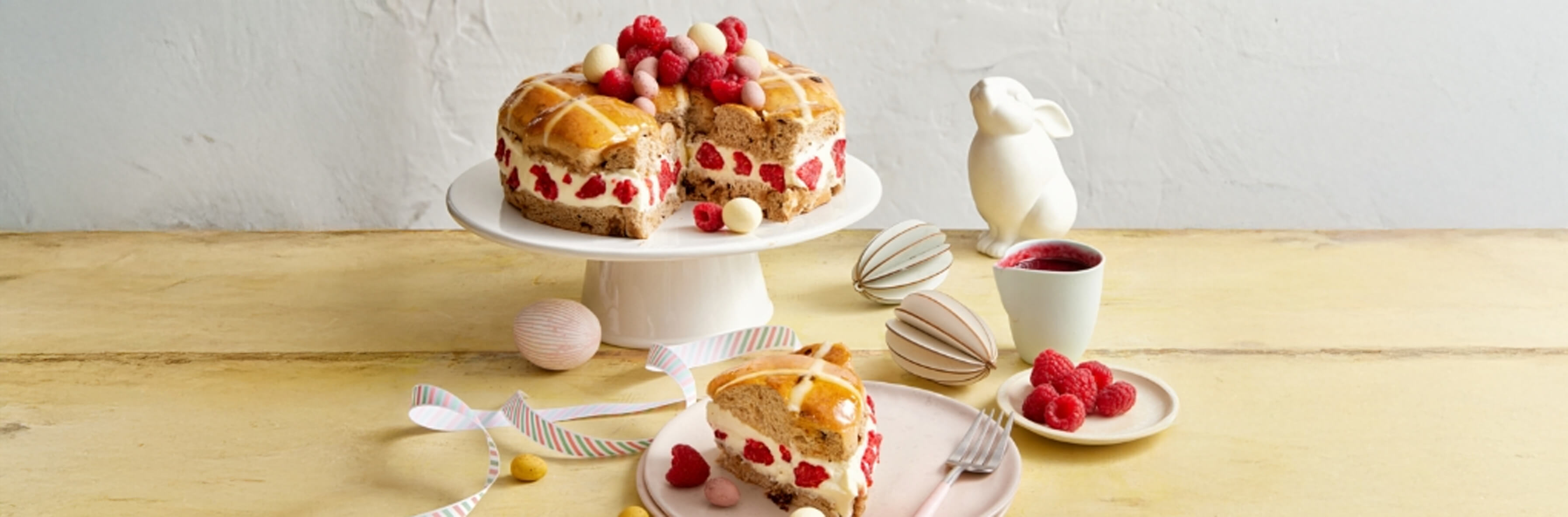 Hot Cross Bun Cheesecake